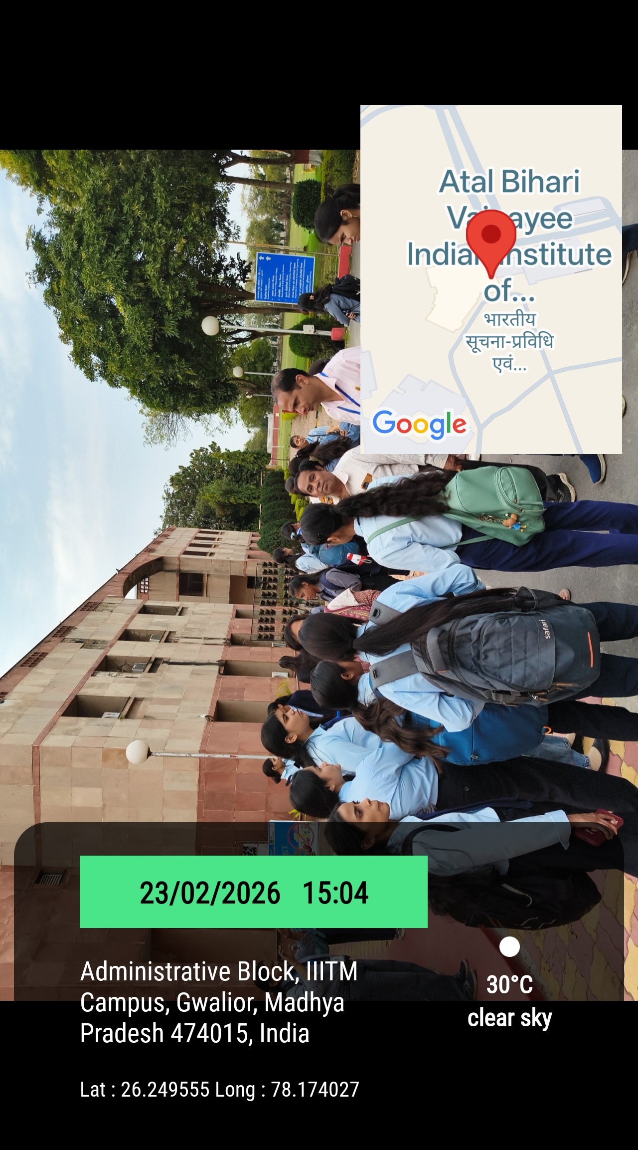 AVPIIITM Gwalior Visit